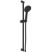 Vogt - WÖRGL Sliding Shower Bar with Hand Shower - BH.03.03.MB - Matte Black (PVD)